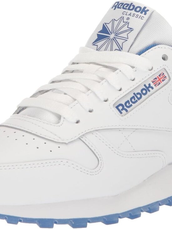 ?Reebok Classic Low 2 Color Grey/Blue CN7686 GENUINE LEATHER MEN\'S SIZE: 10 NEW main image 8